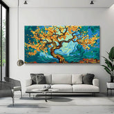 Painting by Numbers Panorama Starry Night Tree in Van Gogh Style II